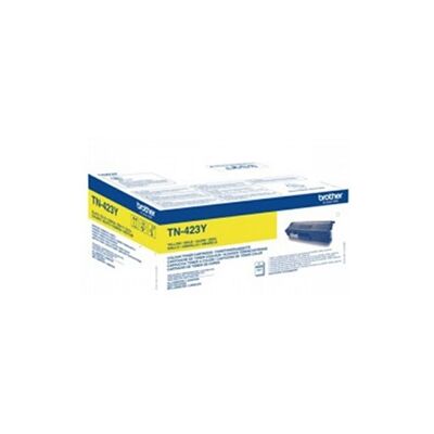 Brother TN-423Y Toner Cartridge High Yield Yellow TN423Y Brother TN-423Y Toner Cartridge High Yield Yellow TN423Y