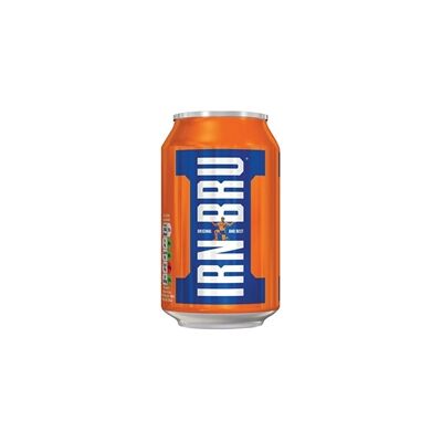 Irn Bru 330ml Cans - Carbonated soft drink Irn Bru 330ml Cans - Carbonated soft drink