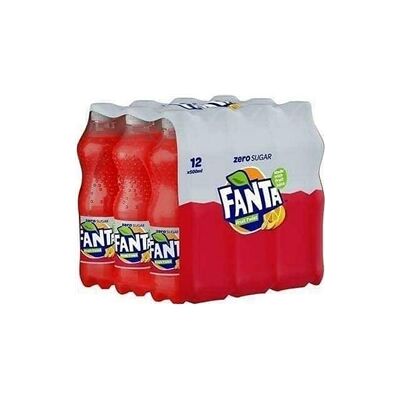 Fanta Fruit Twist Zero Soft Drink 500ml Fanta Fruit Twist Zero Soft Drink 500ml