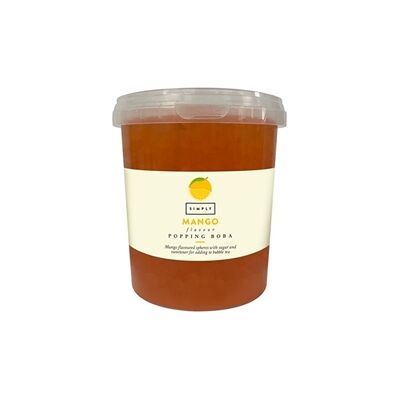Simply Mango Popping Boba - Popping boba Simply Mango Popping Boba - Popping boba