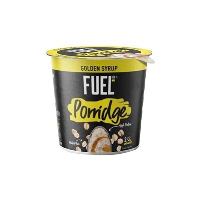 FUEL10K Porridge Pots - Golden Syrup - High Protein - 8x70g FUEL10K Porridge Pots - Golden Syrup - High Protein - 8x70g
