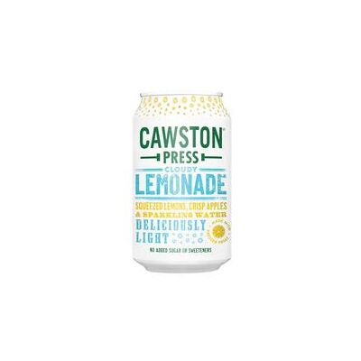 Cawston Press Cloudy Lemonade Soft Drink 330ml Can CANS114 Pack 24 Cawston Press Cloudy Lemonade Soft Drink 330ml Can CANS114 Pack 24