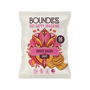 24 Pack Boundless Smoky Bacon Chips 23g 24 Pack Boundless Smoky Bacon Chips 23g