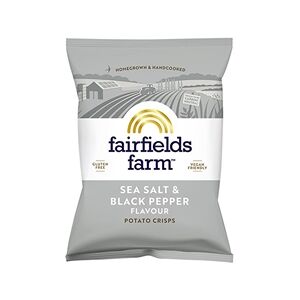 10 Pack Fairfields Farm Crisps Salt & Pepper Crisps 150g 10 Pack Fairfields Farm Crisps Salt & Pepper Crisps 150g