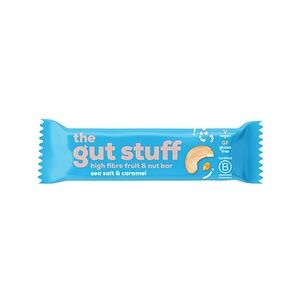The Gut Stuff Sea Salt & Caramel High Fibre Fruit & Nut Bar 35g Pk 12 The Gut Stuff Sea Salt & Caramel High Fibre Fruit & Nut Bar 35g Pk 12