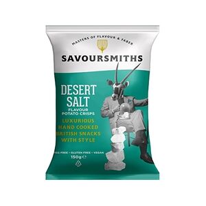 12 Pack Savoursmiths Crisps Desert Salt 150g 12 Pack Savoursmiths Crisps Desert Salt 150g