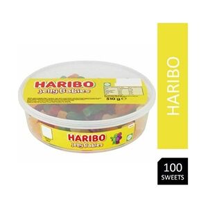 Haribo Jelly Babies Tub 100's - PACK (8) Haribo Jelly Babies Tub 100's - PACK (8)