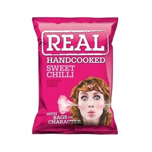 Real Crisps Sweet Chilli 24x35g Real Crisps Sweet Chilli 24x35g