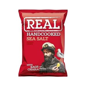 Real Crisps Sea Salt 24x35g Real Crisps Sea Salt 24x35g