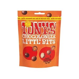 Tony's Chocolonely Milk Caramel Sea Salt Biscuit Mix 100g (8 Pack) Tony's Chocolonely Milk Caramel Sea Salt Biscuit Mix 100g (8 Pack)