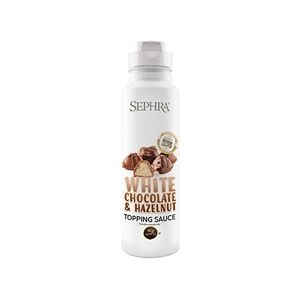 Sephra White Chocolate and Hazelnut (Bueno) Topping Sauce 1kg Sephra White Chocolate and Hazelnut (Bueno) Topping Sauce 1kg