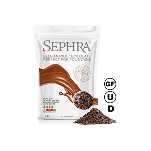 Sephra Luxury Belgian Milk Chocolate 907g Sephra Luxury Belgian Milk Chocolate 907g