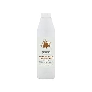 Simply Luxury Milk Chocolate Topping Sauce 1kg Simply Luxury Milk Chocolate Topping Sauce 1kg