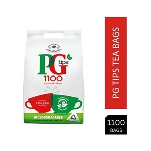 PG Tips Biodegradable Teabags 1100's - PACK (2) PG Tips Biodegradable Teabags 1100's - PACK (2)