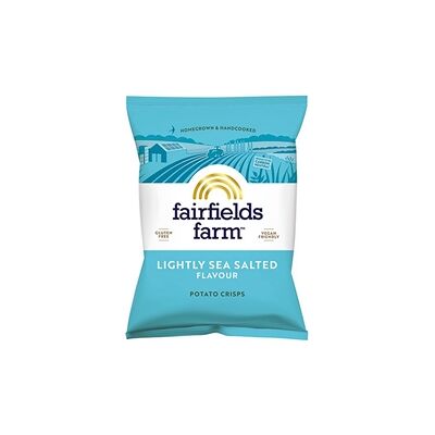 10 Pack Fairfields Farm Crisps Lightly Salted Crisps 150g 10 Pack Fairfields Farm Crisps Lightly Salted Crisps 150g