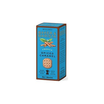 Artisan Biscuits Millers B&& French Spiced Caramel Biscuits 120g Pk 6 Artisan Biscuits Millers B&& French Spiced Caramel Biscuits 120g Pk 6