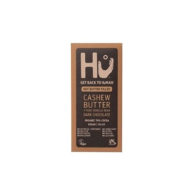 HU Kitchen - Cashew Butter Vanilla Dark Chocolate - Cashew Butter - Vanilla - Chocolate Bar HU Kitchen - Cashew Butter Vanilla Dark Chocolate - Cashew Butter - Vanilla - Chocolate Bar