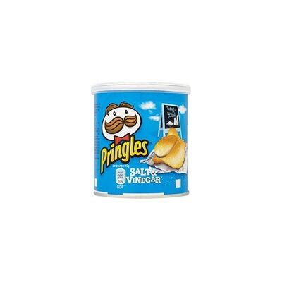 Pringles Salt & Vinegar Crisps 12x40g Pringles Salt & Vinegar Crisps 12x40g