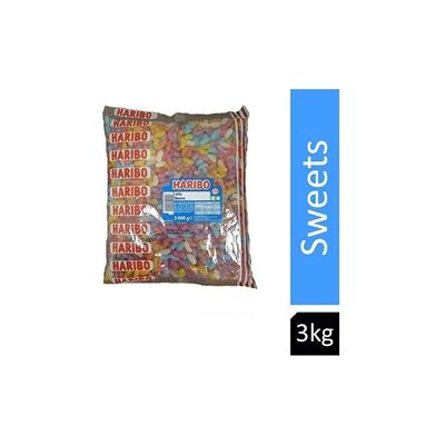 Haribo Jelly Beans 3kg Multicolored - confectionery Haribo Jelly Beans 3kg Multicolored - confectionery