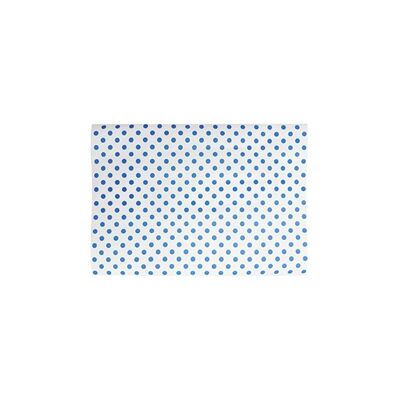 Fiesta Compostable Burger Wraps Blue Dot 250x350mm (200 Pack) Fiesta Compostable Burger Wraps Blue Dot 250x350mm (200 Pack)