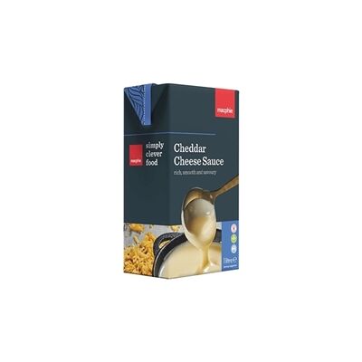 Macphie Cheddar Cheese Sauce 1Ltr Macphie Cheddar Cheese Sauce 1Ltr