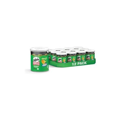 Pringles Sour Cream Onion Crisps - 12x40g Pringles Sour Cream Onion Crisps - 12x40g