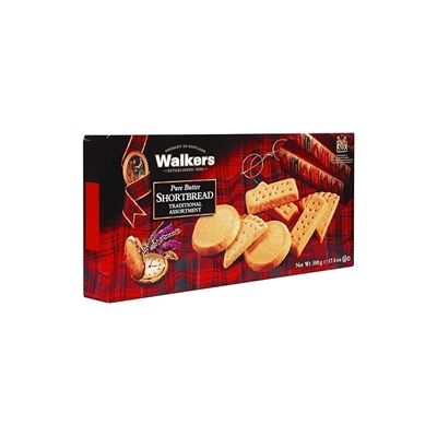 Walkers Walker's Shortbread Assortment Traditional Scottish Recipe 500g Walkers Walker's Shortbread Assortment Traditional Scottish Recipe 500g