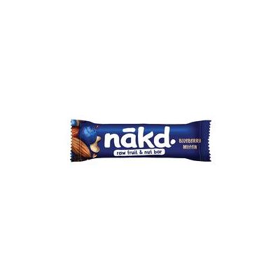 Nakd Blueberry Muffin Bars 35g (Pack of 18) 70104896 Nakd Blueberry Muffin Bars 35g (Pack of 18) 70104896