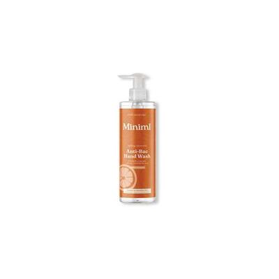 Miniml Anti Bac Hand Wash Clementine 400ml (Pack of 6) MIN436 Miniml Anti Bac Hand Wash Clementine 400ml (Pack of 6) MIN436