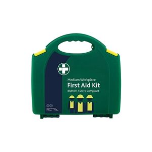 Reliance Medical BS-8599-1 Workplace First Aid Kit - Medium - Green Aura Box Reliance Medical BS-8599-1 Workplace First Aid Kit - Medium - Green Aura Box
