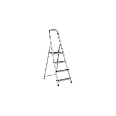 Unbranded Aluminium 4 Step Ladder 405006 Unbranded Aluminium 4 Step Ladder 405006