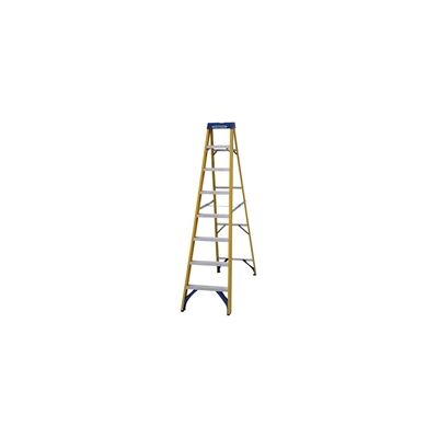 Abru - Fibreglass Swingback 8-Tread - Yellow - Ladder Abru - Fibreglass Swingback 8-Tread - Yellow - Ladder