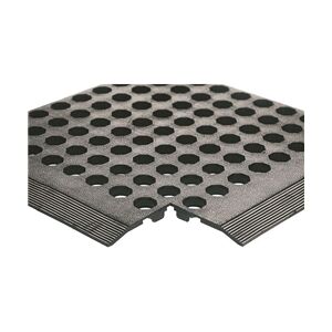 Unbranded Black Rubber Worksafe Mat 312475 Unbranded Black Rubber Worksafe Mat 312475
