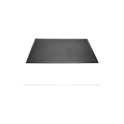Jantex Anti-fatigue Mat - Large, Black, Rubber - Kitchen & Bar Jantex Anti-fatigue Mat - Large, Black, Rubber - Kitchen & Bar