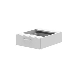 Impulse 1 Drawer Fixed Pedestal White Impulse 1 Drawer Fixed Pedestal White