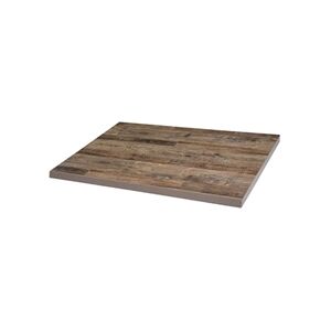 Bolero Pre-Drilled Rectangular Table Top Urban Dark 1100(W) x 700(D)mm