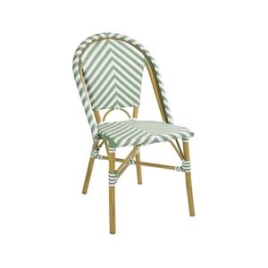 Bolero Parisian Style Rattan Side Chair Light Green (2 pack) Bolero Parisian Style Rattan Side Chair Light Green (2 pack)