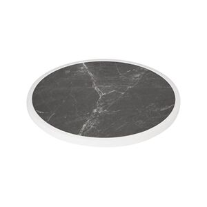 Bolero Fibre Glass Round Table Top Dark Granite Effect 580mm Bolero Fibre Glass Round Table Top Dark Granite Effect 580mm
