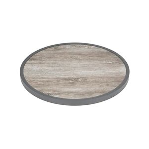 Bolero Fibre Glass Round Table Top Wood Effect 580mm Bolero Fibre Glass Round Table Top Wood Effect 580mm