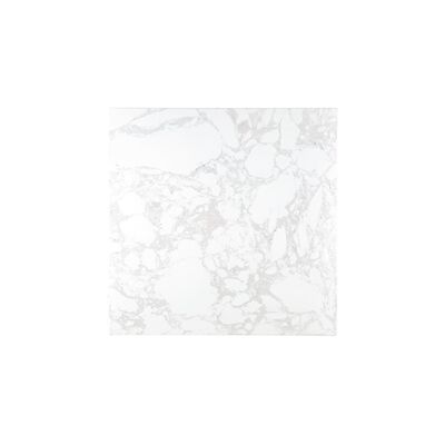 Bolero Square Marble Effect Tabletop White 600mm Bolero Square Marble Effect Tabletop White 600mm