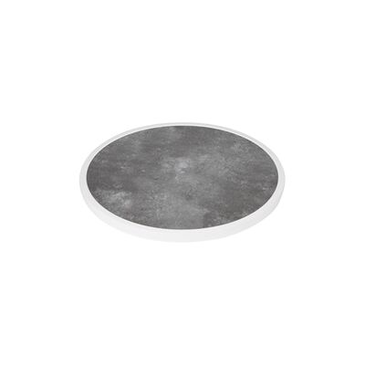 Bolero Fibre Glass Round Table Top Dark Stone Effect 580mm Bolero Fibre Glass Round Table Top Dark Stone Effect 580mm