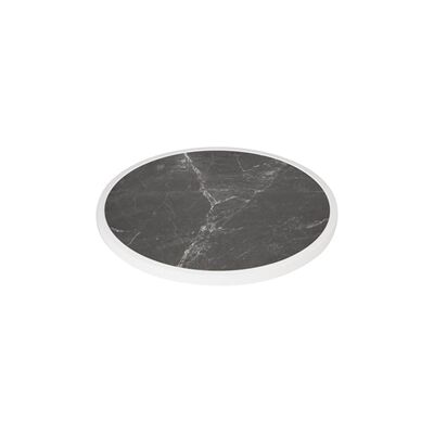 Bolero Fibre Glass Round Table Top Dark Granite Effect 580mm Bolero Fibre Glass Round Table Top Dark Granite Effect 580mm