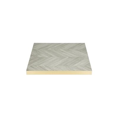 Bolero Pre-Drilled Table Top Chevron Design 700mm Bolero Pre-Drilled Table Top Chevron Design 700mm