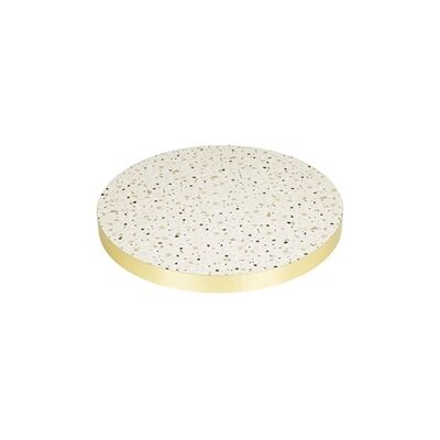 Bolero Terrazzo Style Round Table Top 600mm Bolero Terrazzo Style Round Table Top 600mm