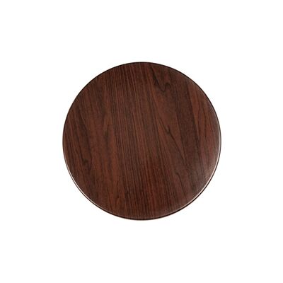 Bolero Dark Brown Round Tabletop - 600mm Bolero Dark Brown Round Tabletop - 600mm