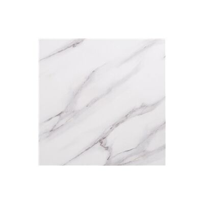 Bolero Pre-Drilled Square Table Top Marble Effect 700mm Bolero Pre-Drilled Square Table Top Marble Effect 700mm
