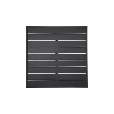 Bolero Aluminium Square Table Top Black 700mm Bolero Aluminium Square Table Top Black 700mm