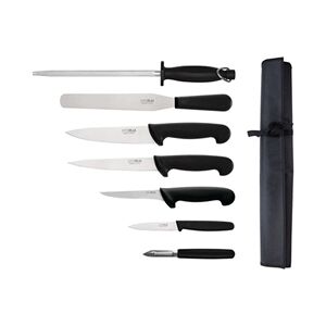 Hygiplas Kitchen Knife Set - 7 Piece Stainless Steel Hygiplas Kitchen Knife Set - 7 Piece Stainless Steel