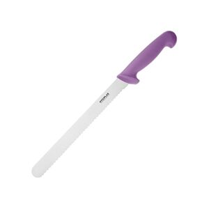Hygiplas Slicer Serrated Purple 24.8cm Hygiplas Slicer Serrated Purple 24.8cm