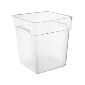 Vogue Hygiplas Polycarbonate Square Storage Container 15Ltr Vogue Hygiplas Polycarbonate Square Storage Container 15Ltr